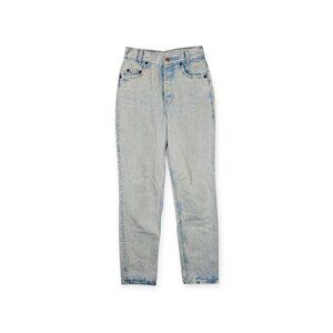 Vintage Levi's W26 L30 Acid Wash Jeans - High Rise 501s (Estimated)